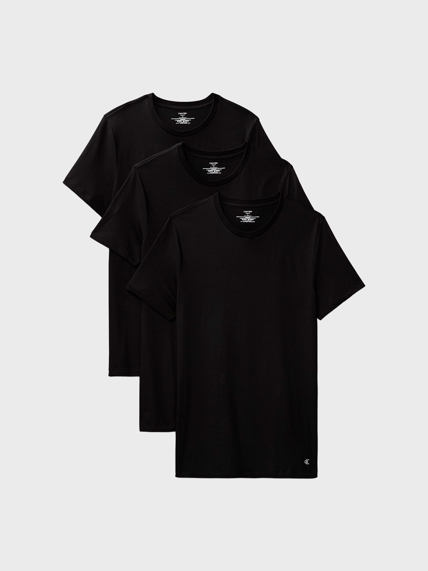 Набор футболок Calvin Klein Cotton Classics 3-Pack Black