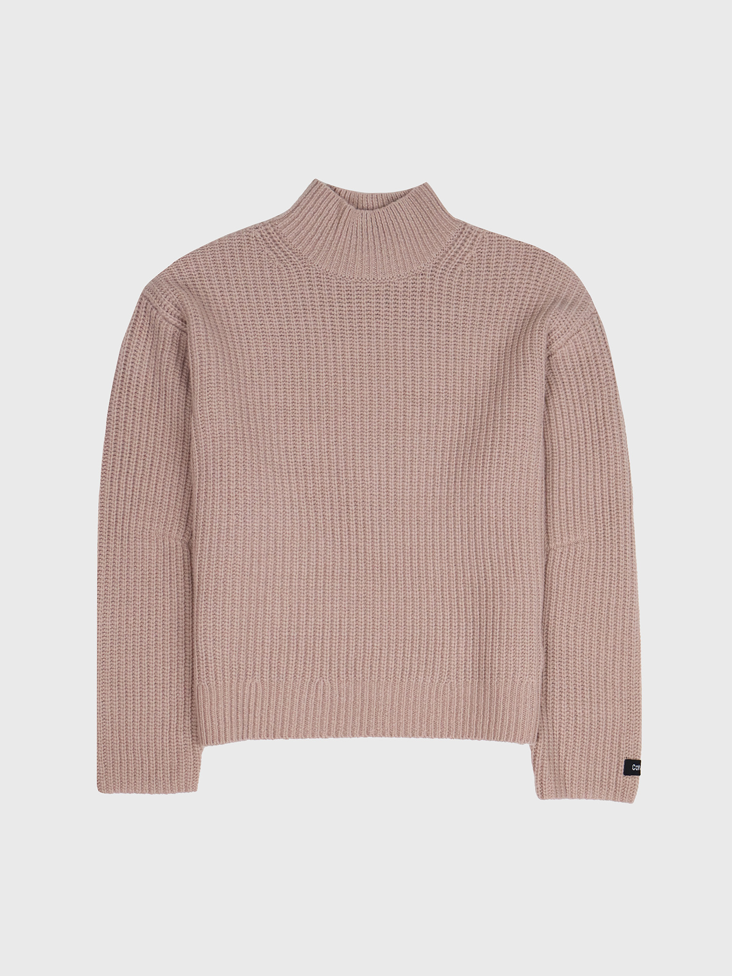 Свитер Calvin Klein Rib Chunky Relaxed Turtleneck Sweater Guilford Neutral
