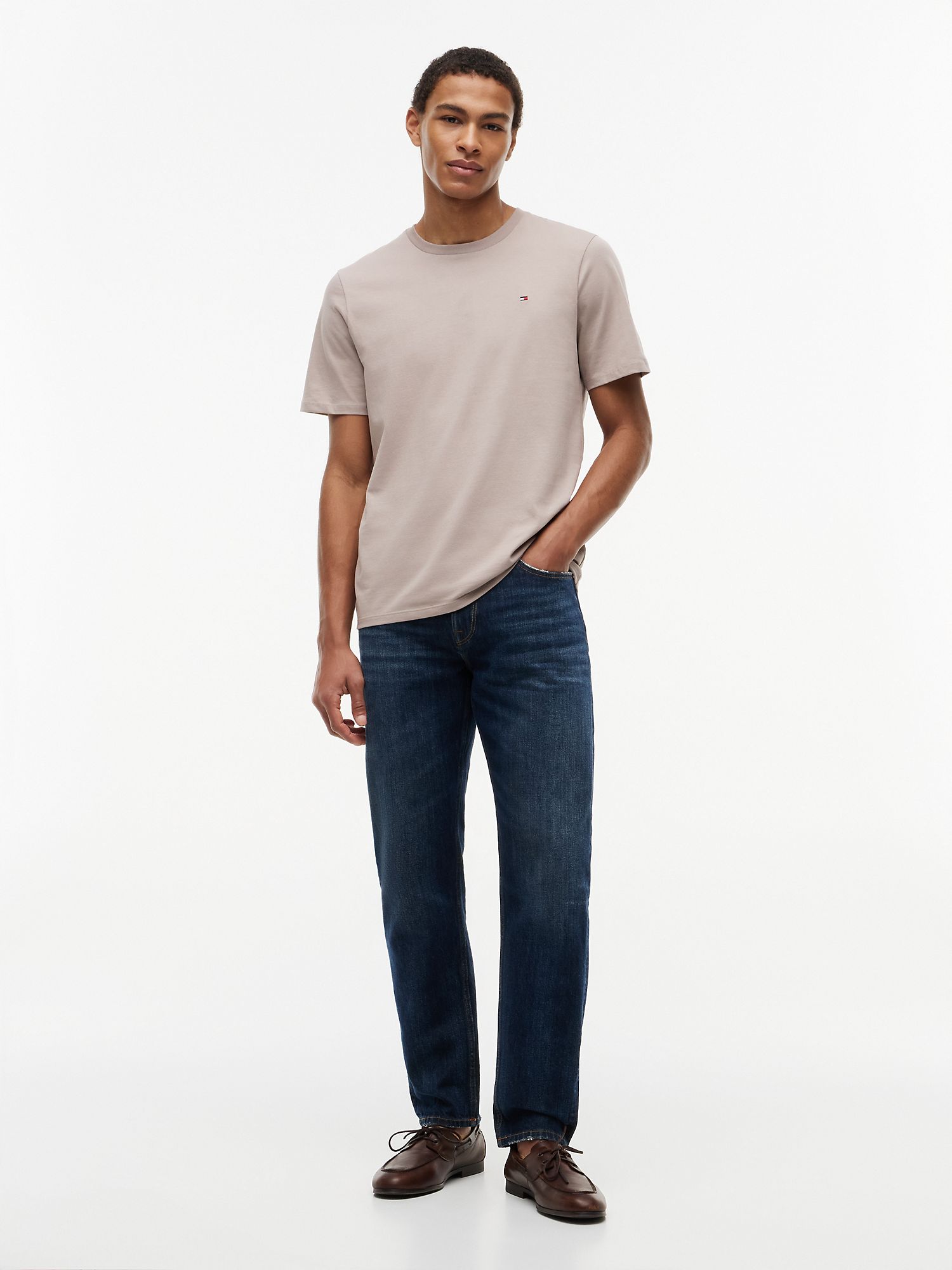 Футболка Tommy Hilfiger Everyday Smooth Taupe
