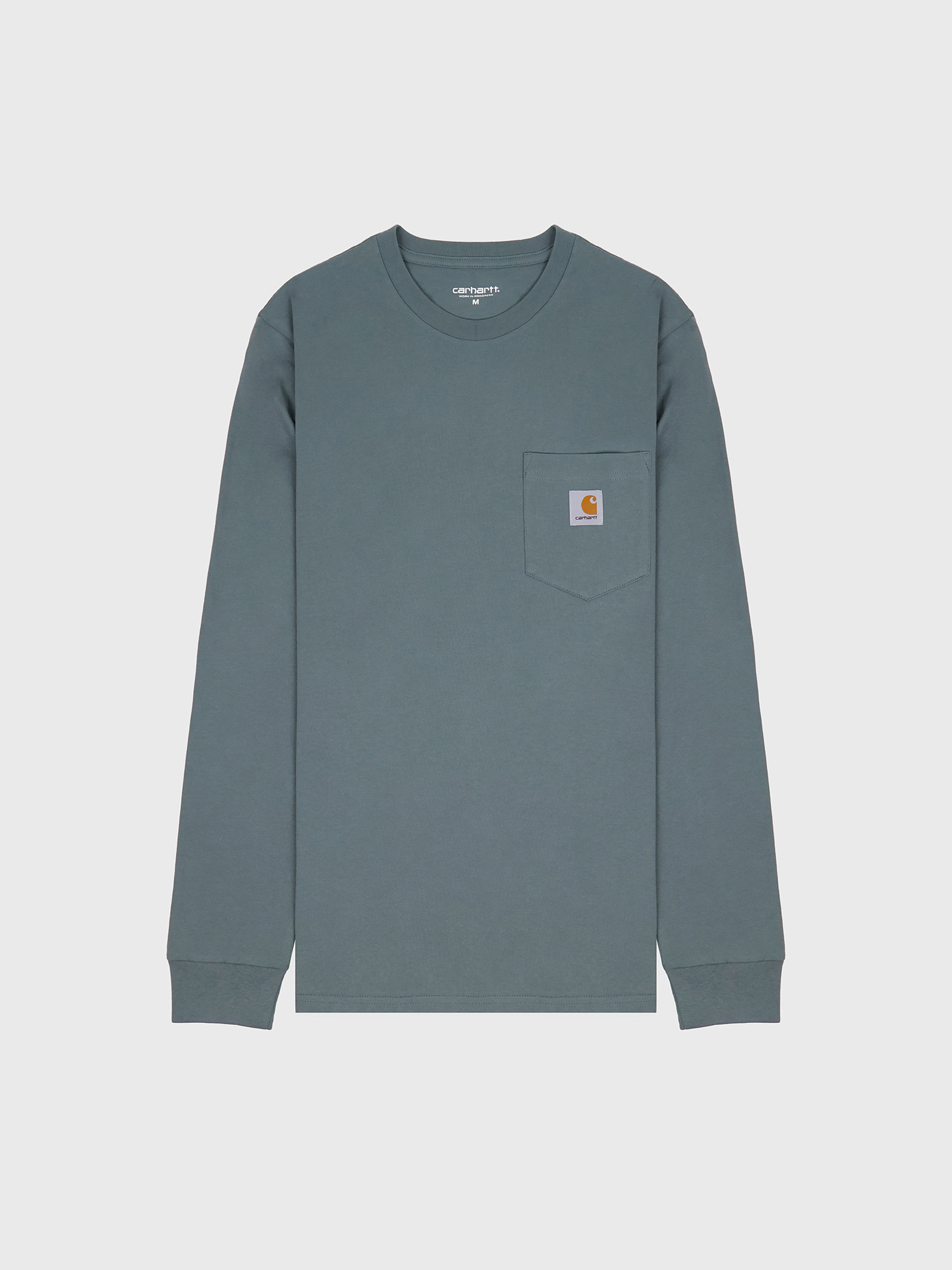 Лонгслив Carhartt WIP Pocket Velvet Green