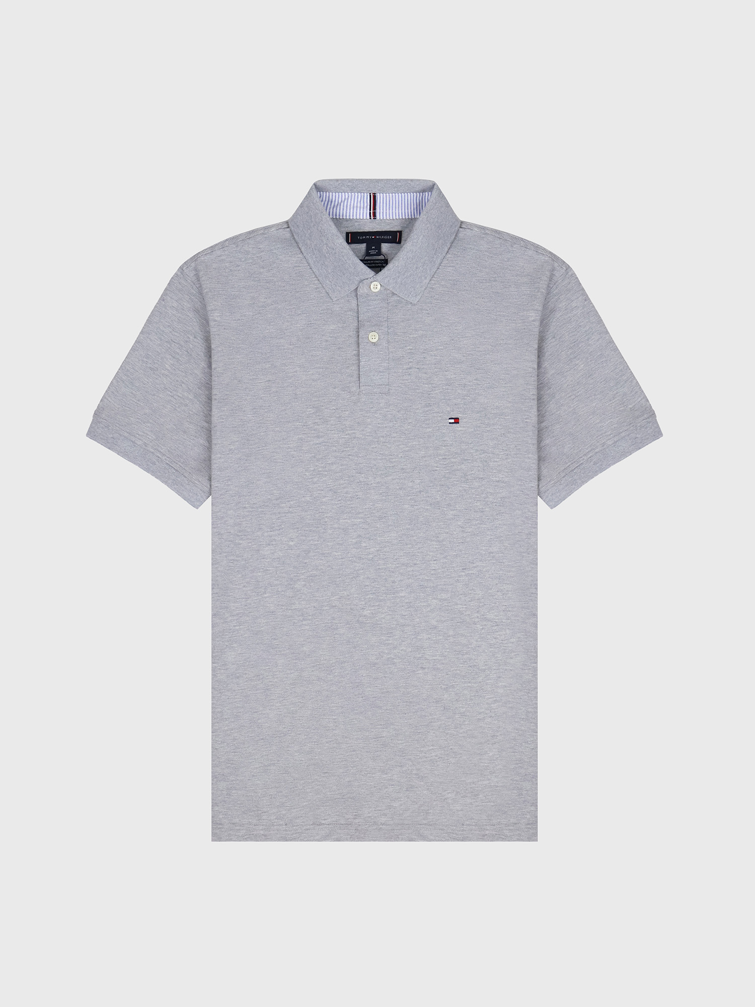 Поло Tommy Hilfiger Regular Fit Stretch Grey Heather