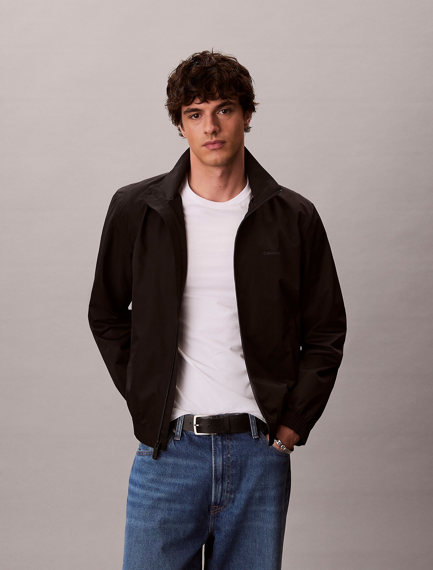 Куртка Calvin Klein Matte Windbreaker Jacket Black