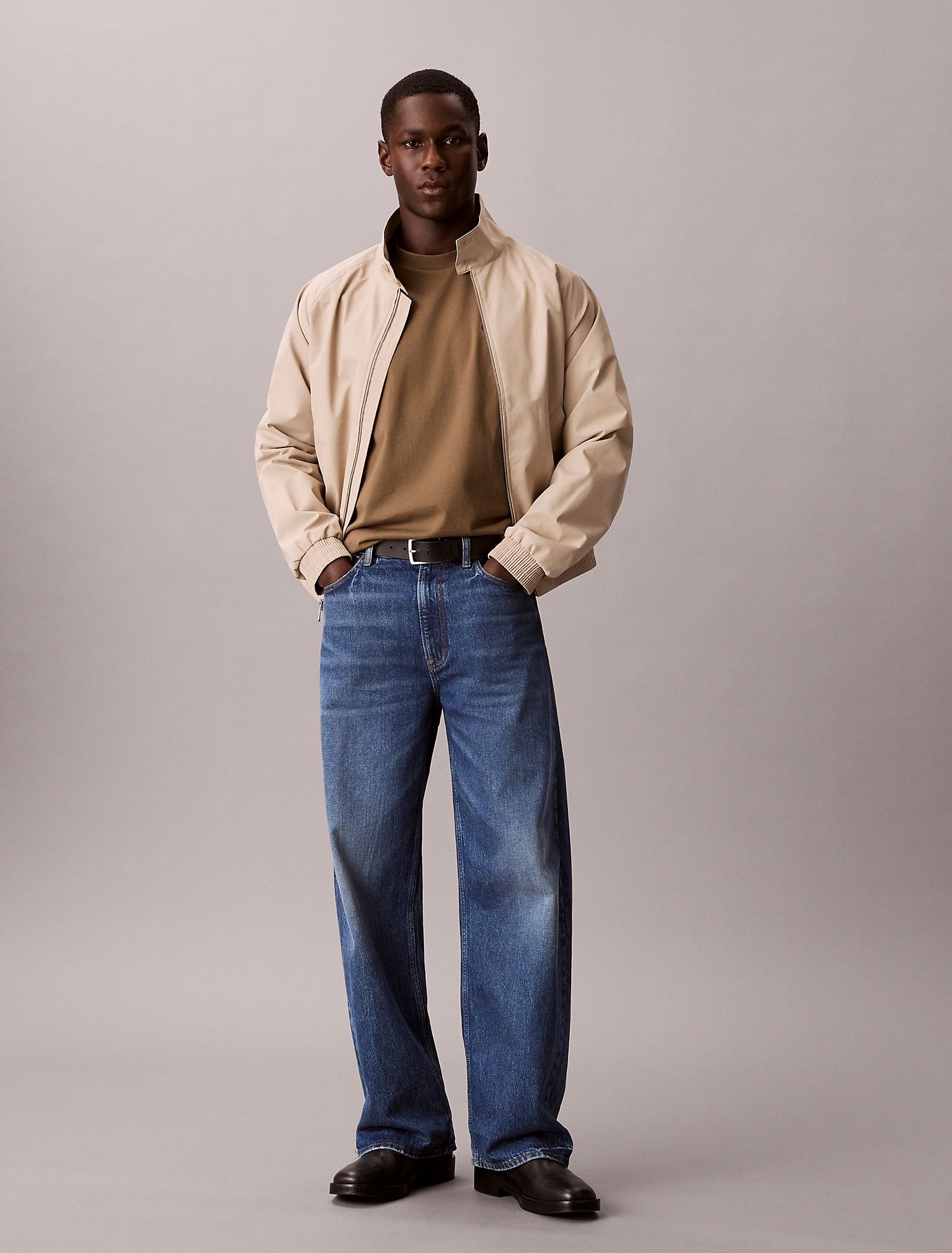 Лонгслив Calvin Klein Monogram Relaxed Capers