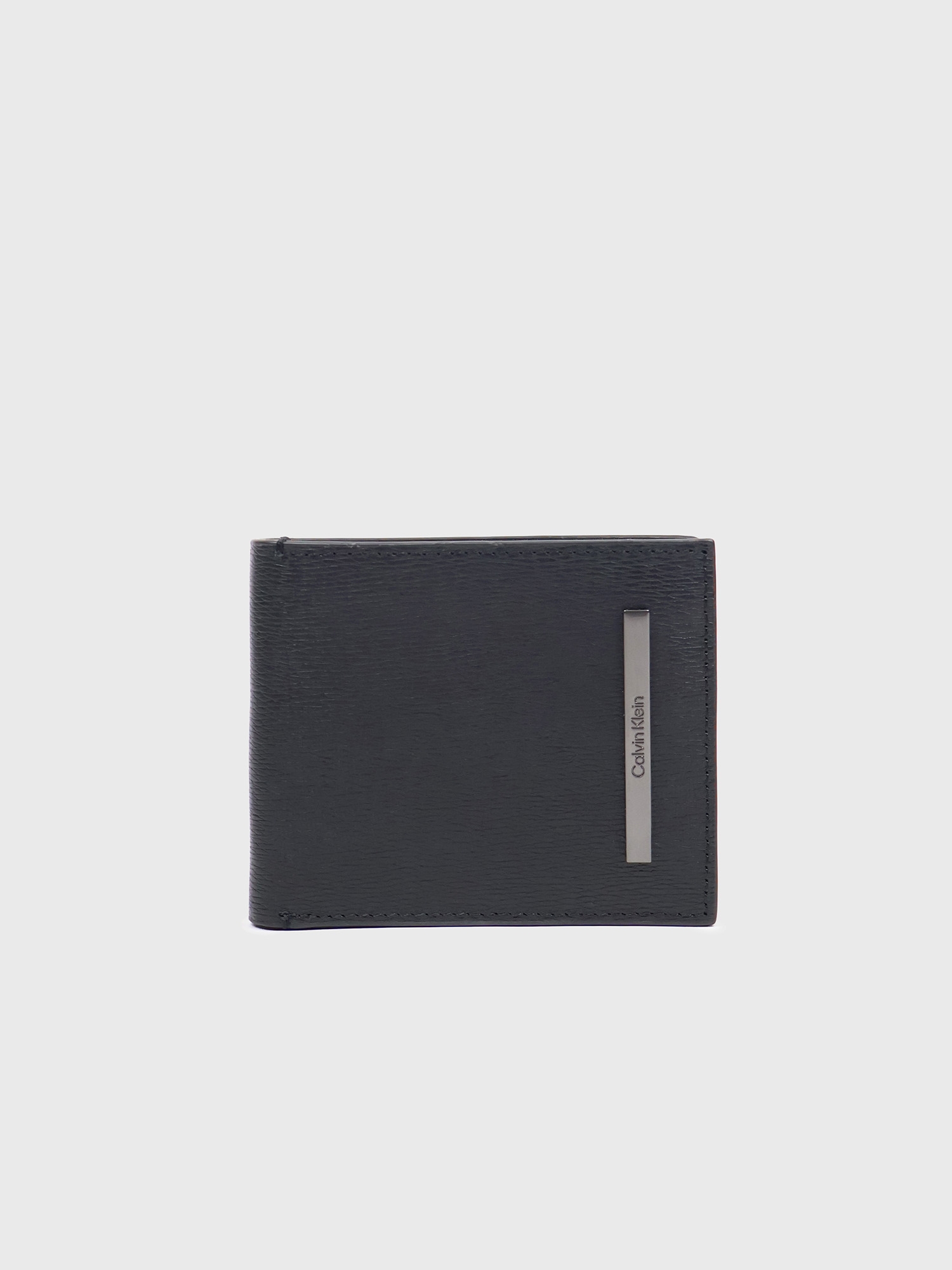 Кошелек Calvin Klein Modern Metal Bifold 6cc W/coin Bax Black