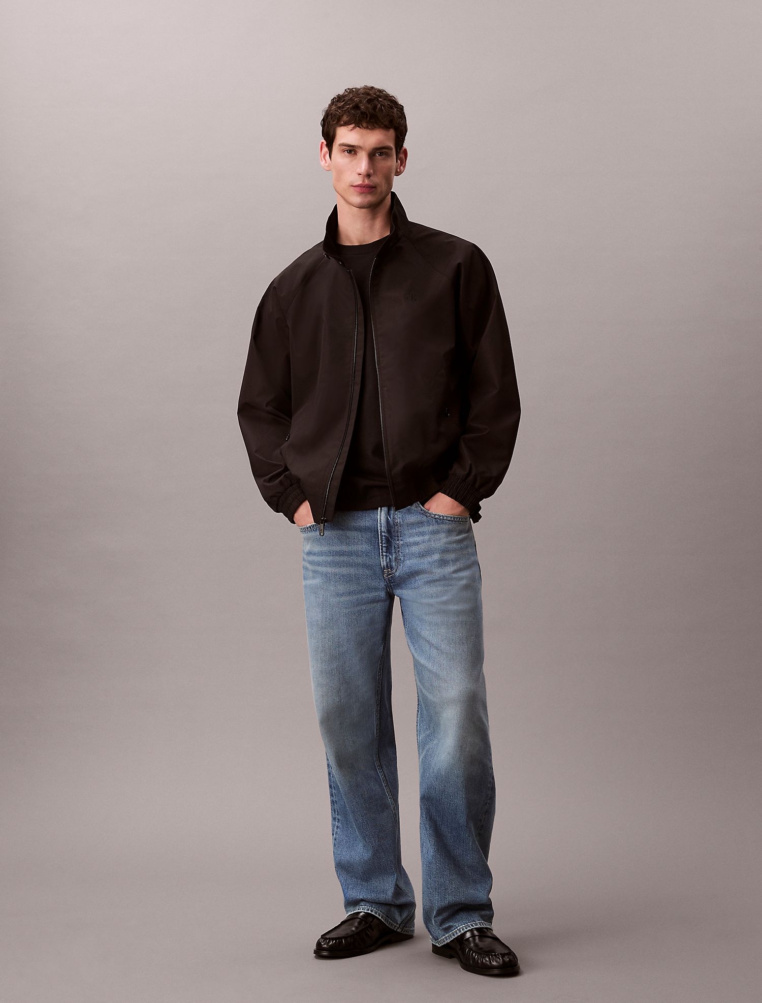 Куртка Calvin Klein Classic Harrington Jacket Black