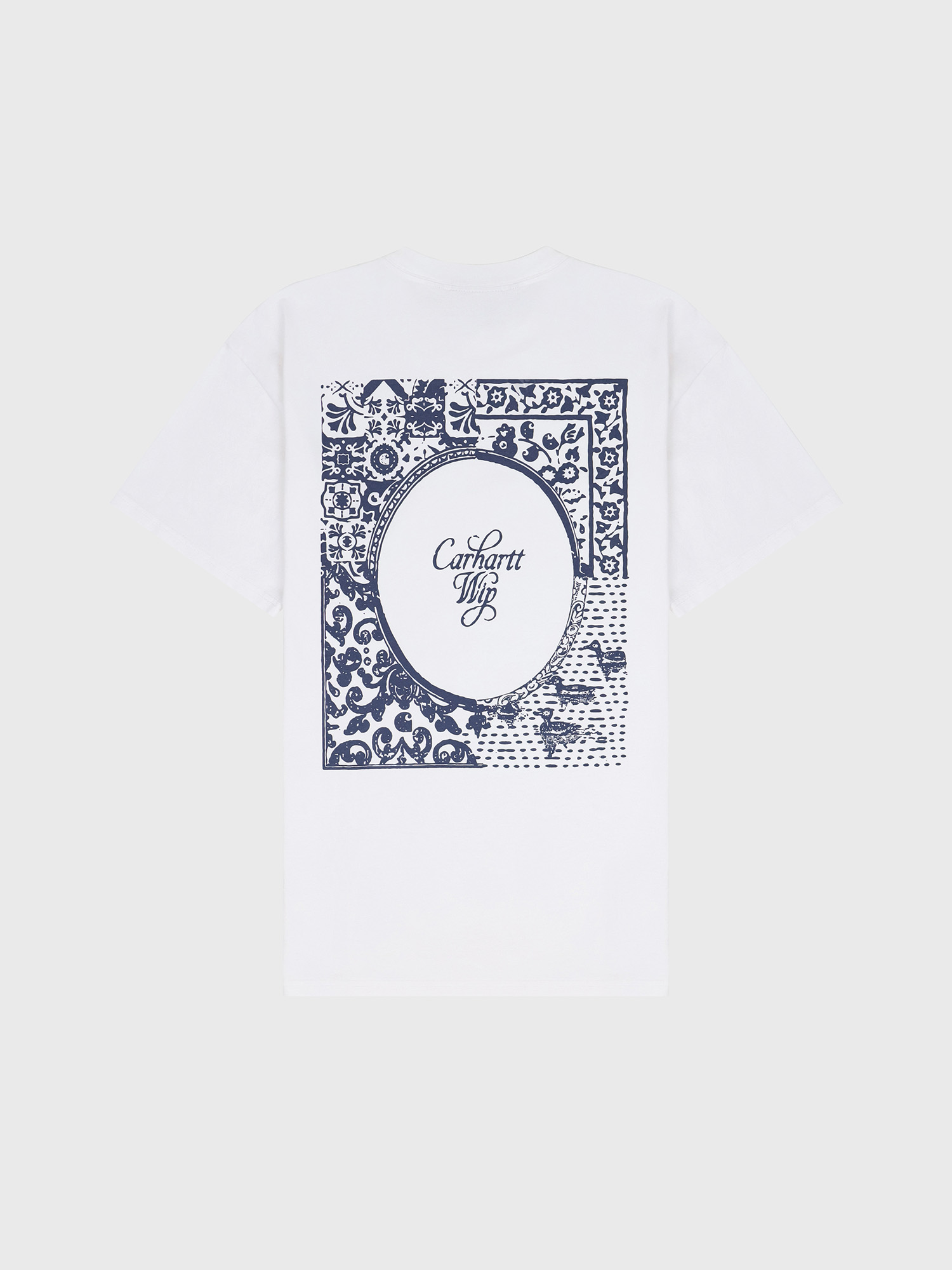 Футболка Carhartt WIP Vestige White Stone Washed