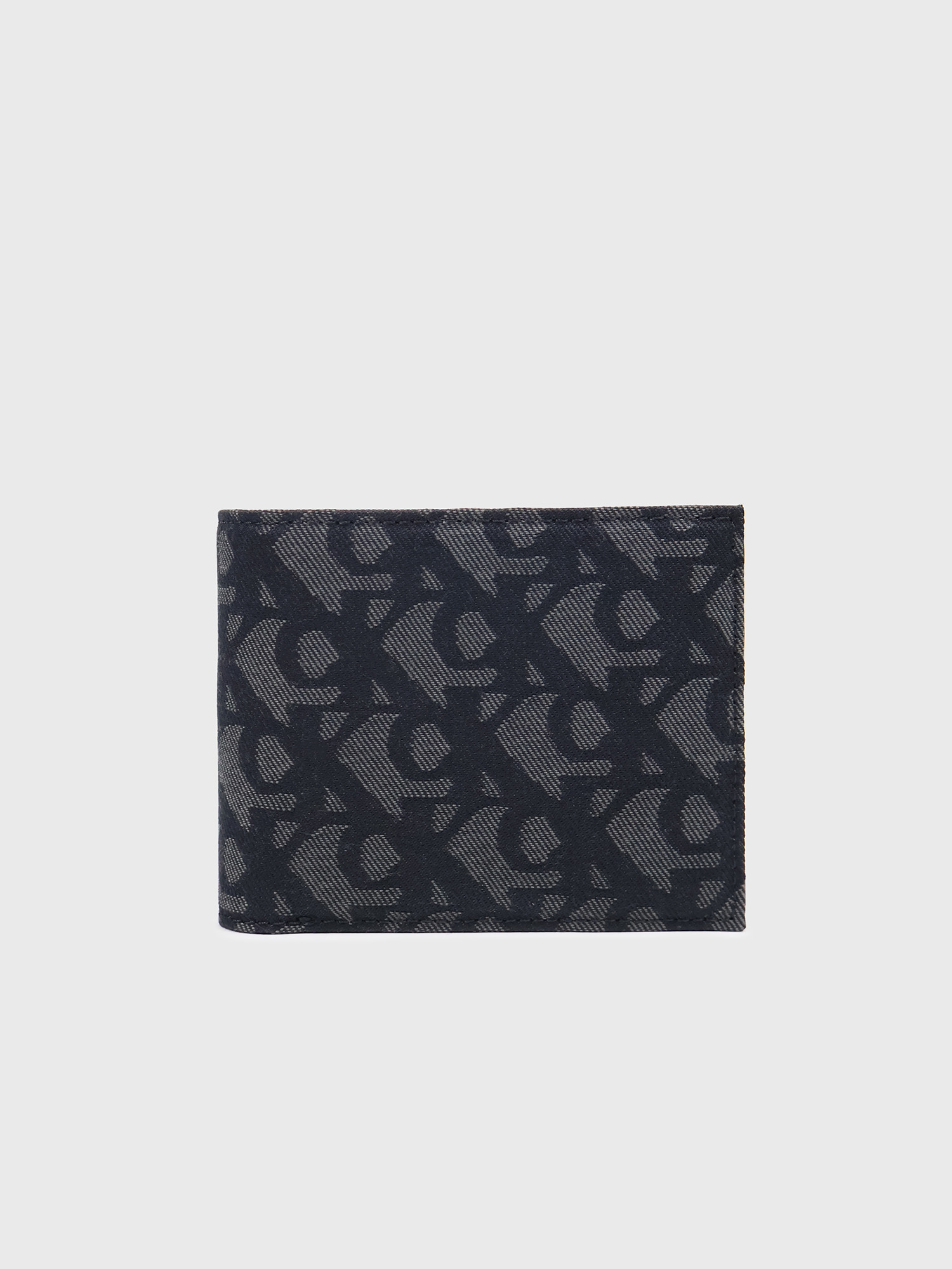 Кошелек Calvin Klein Allover Monogram Black Aop