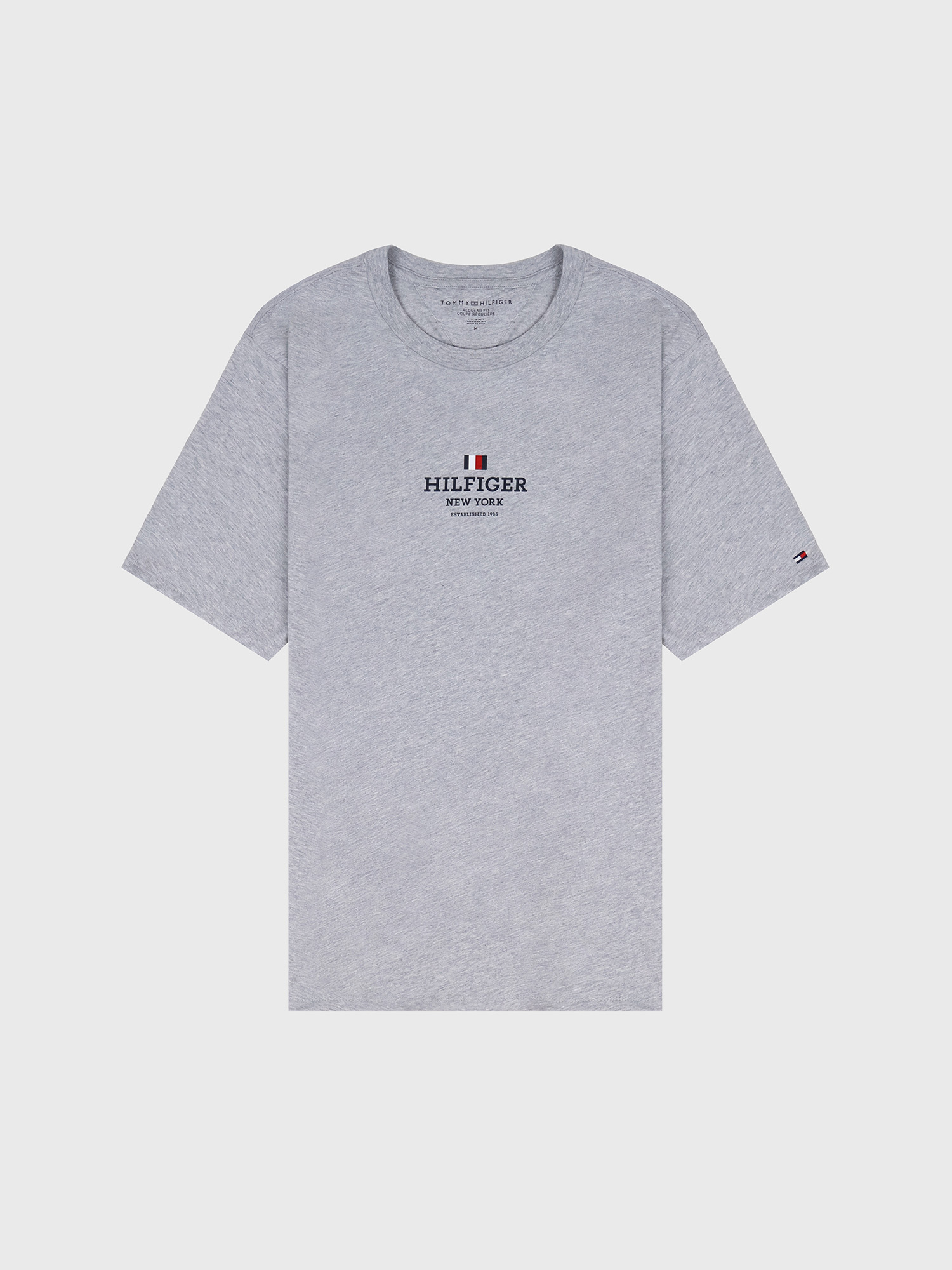 Футболка Tommy Hilfiger Hilfiger Logo Grey Heather