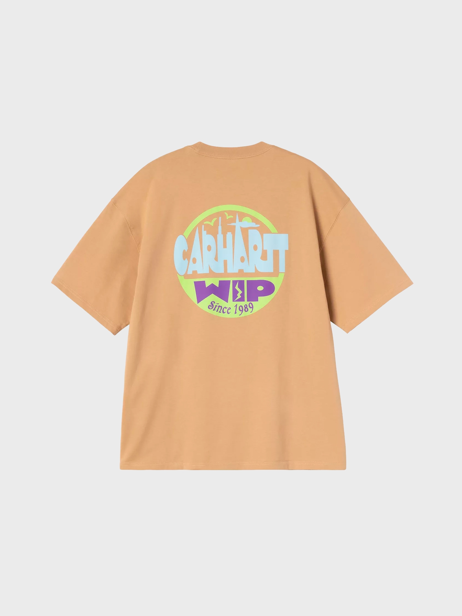 Футболка Carhartt WIP Luggage Label Dusty H Brown