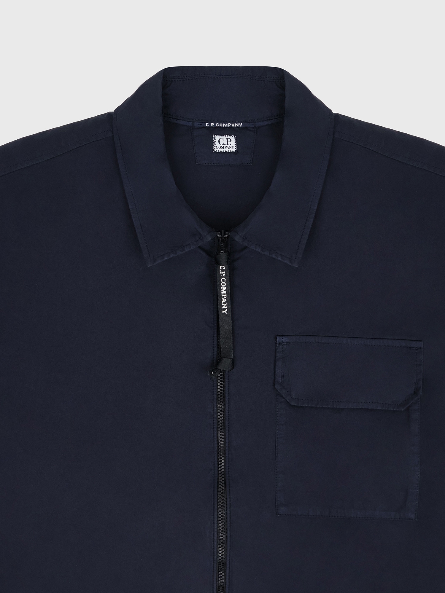 Куртка C.P. Company Organic Gabardine Full Zip Navy