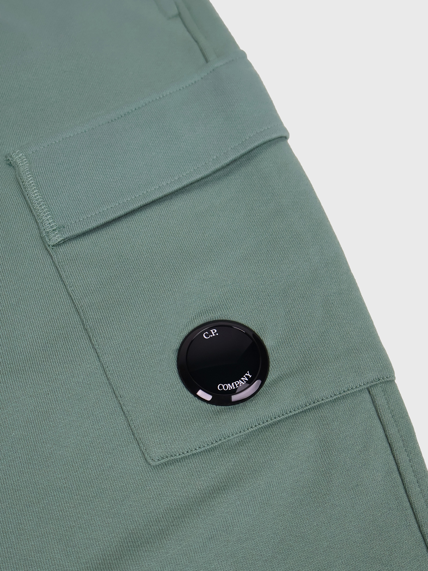 Брюки C.P. Company Diagonal Raised Fleece Cargo Pant Green