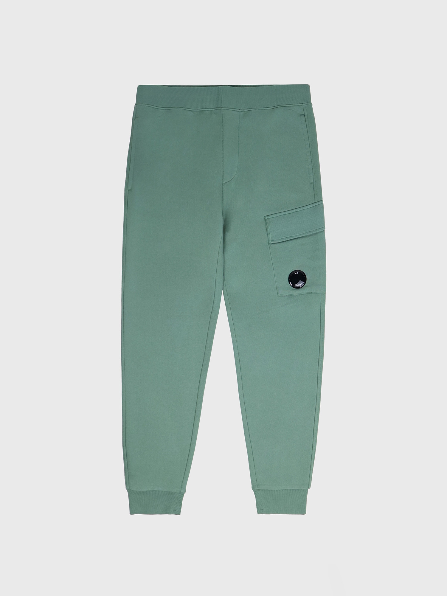 Брюки C.P. Company Diagonal Raised Fleece Cargo Pant Green