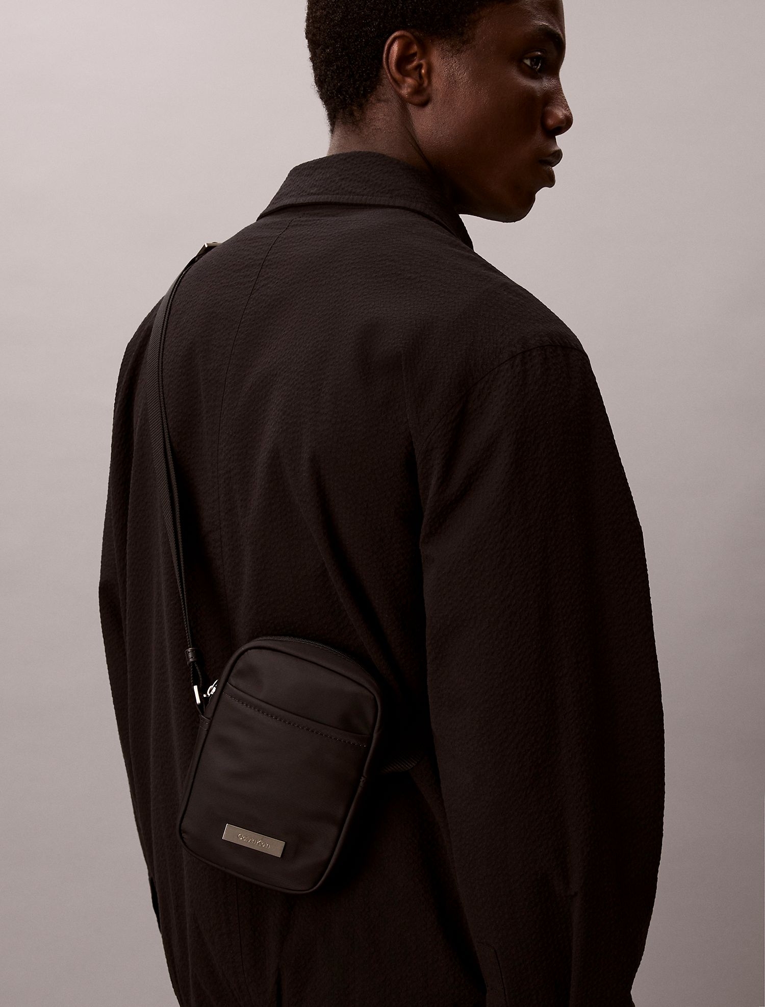 Сумка Calvin Klein Slim Reporter Bag Black