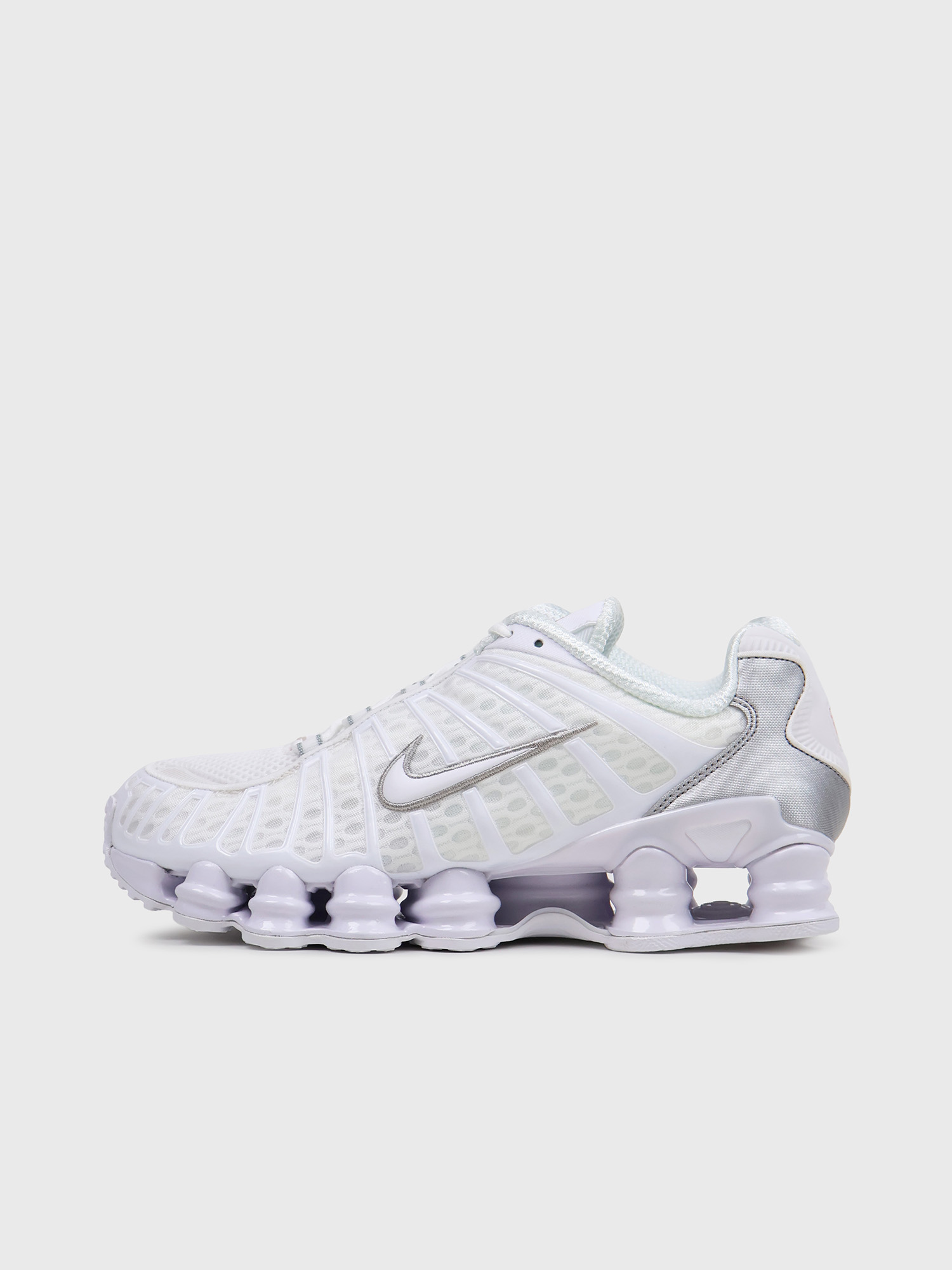 Кроссовки Nike SHOX TL White/White Metallic Silver