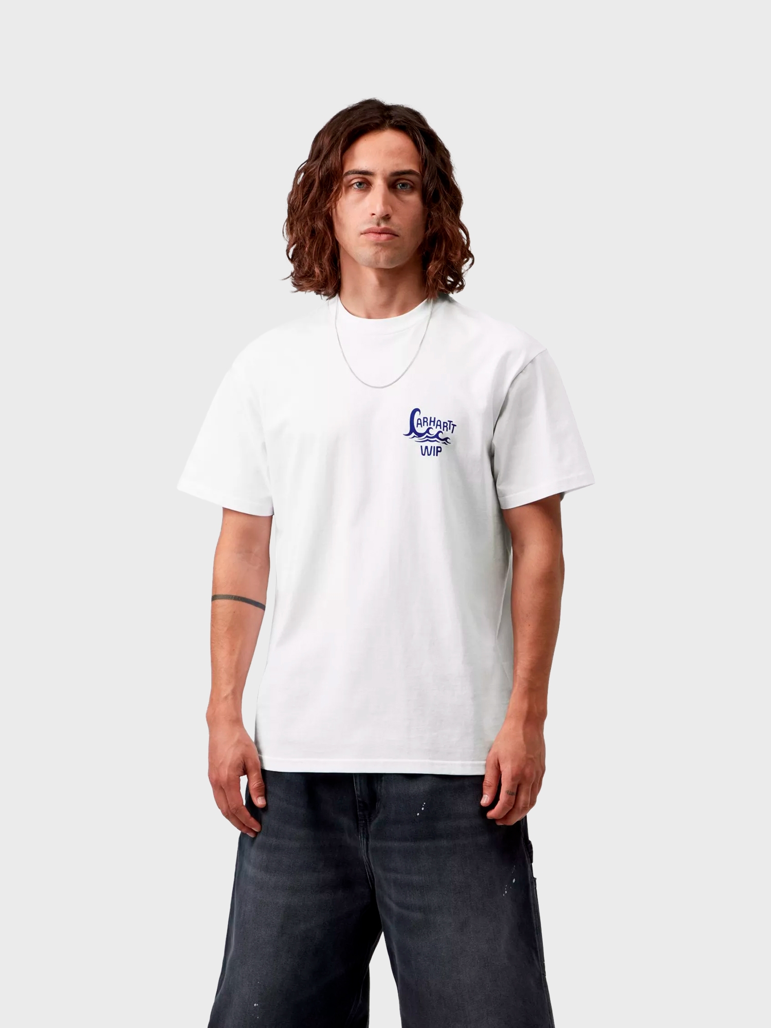 Футболка Carhartt WIP Waves White