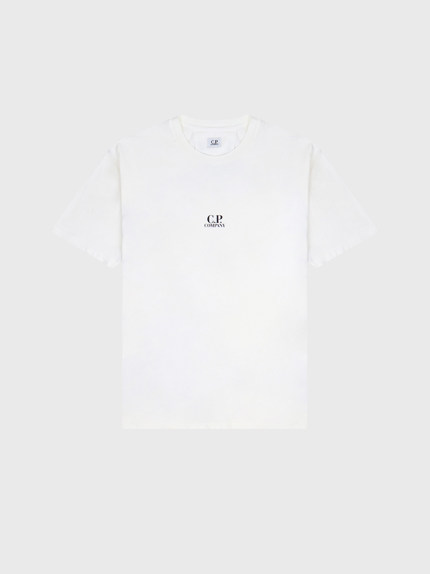 Футболка C.P. Company Artwork Logo Jersey 24/1 White