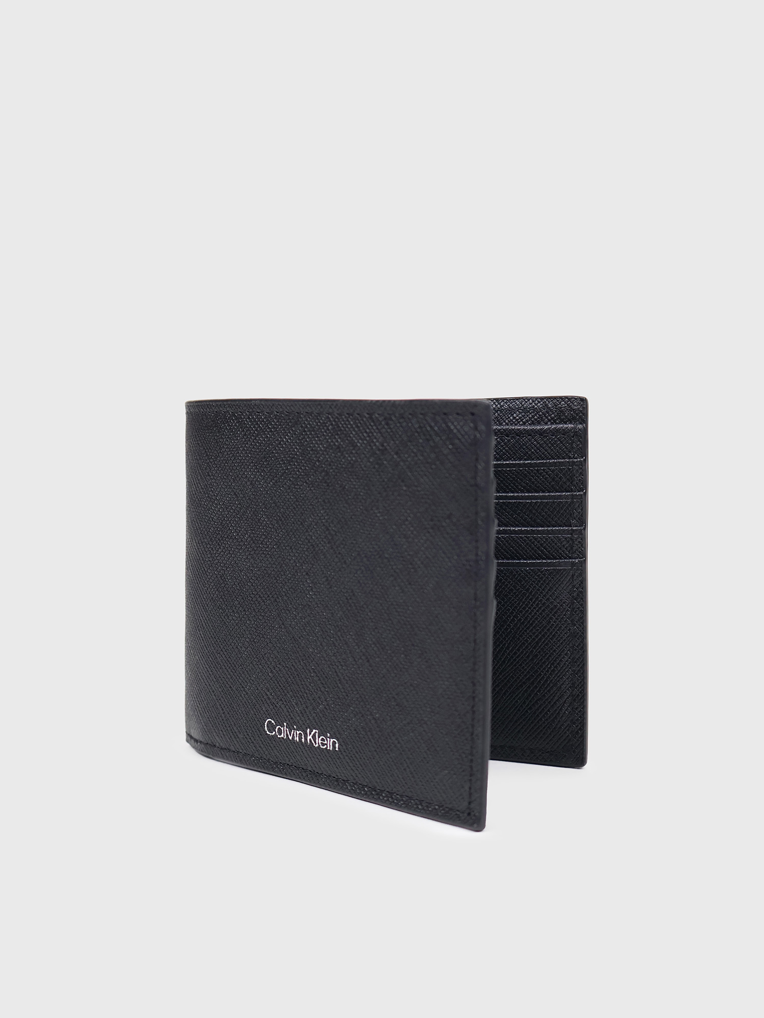 Кошелек Calvin Klein Refined Saffiano Bifold Wallet Black