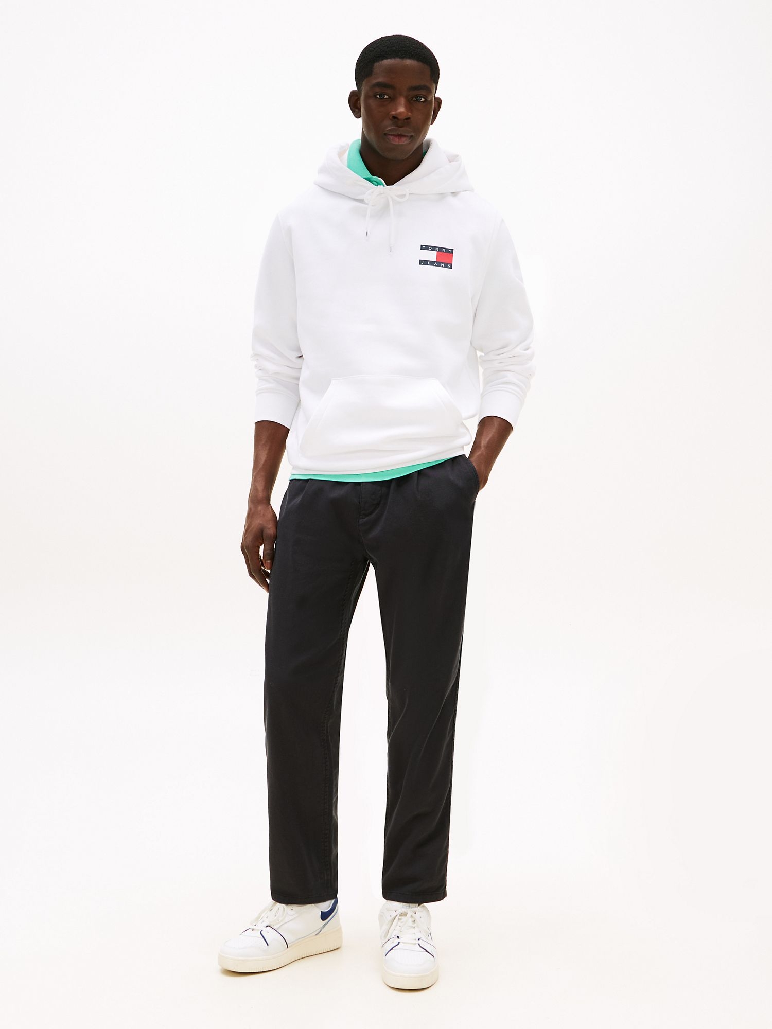 Брюки Tommy Jeans Relaxed Tapered Pant Black