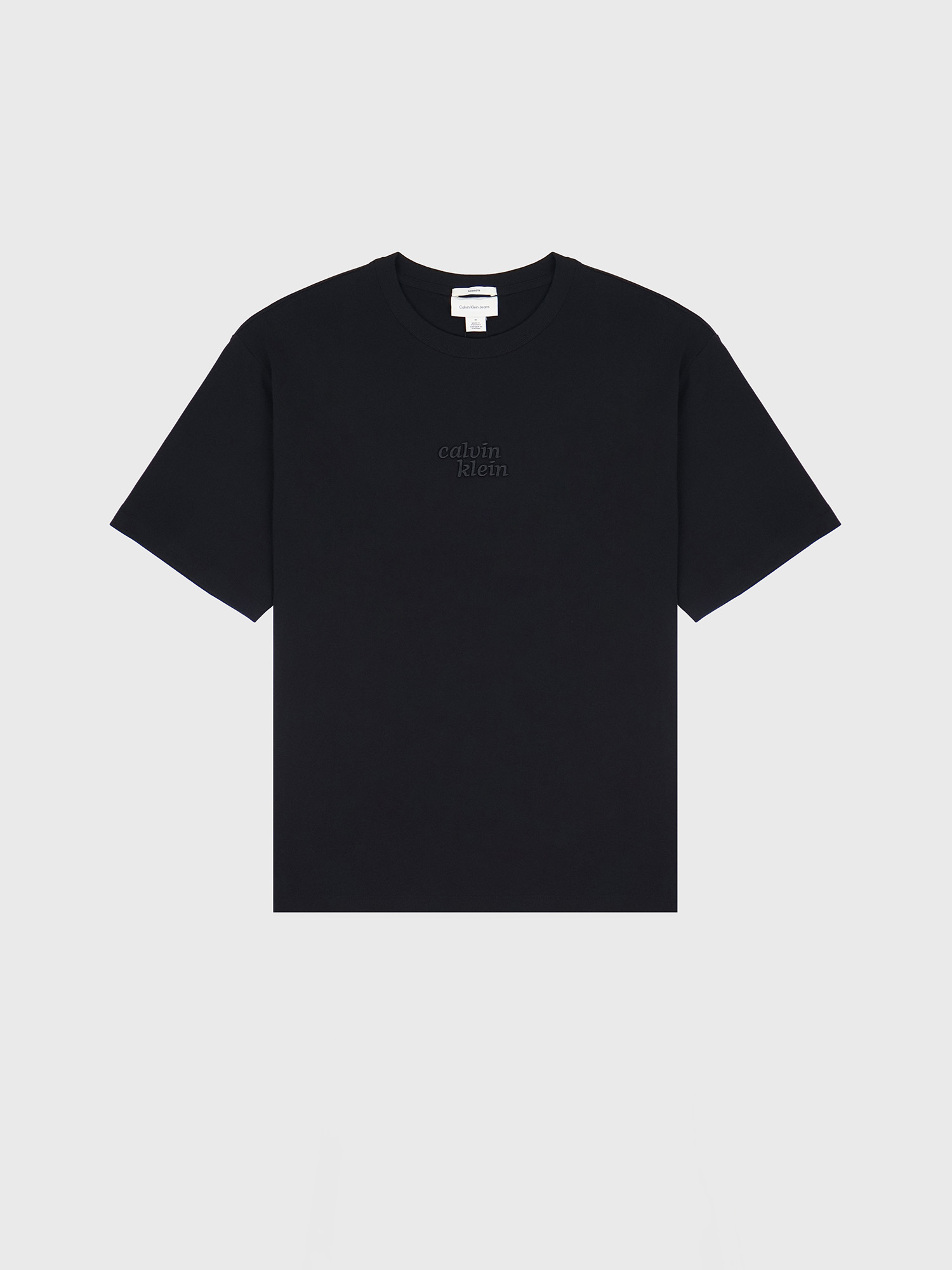 Футболка Calvin Klein Embroidered 1989 Logo Graphic Relaxed Black