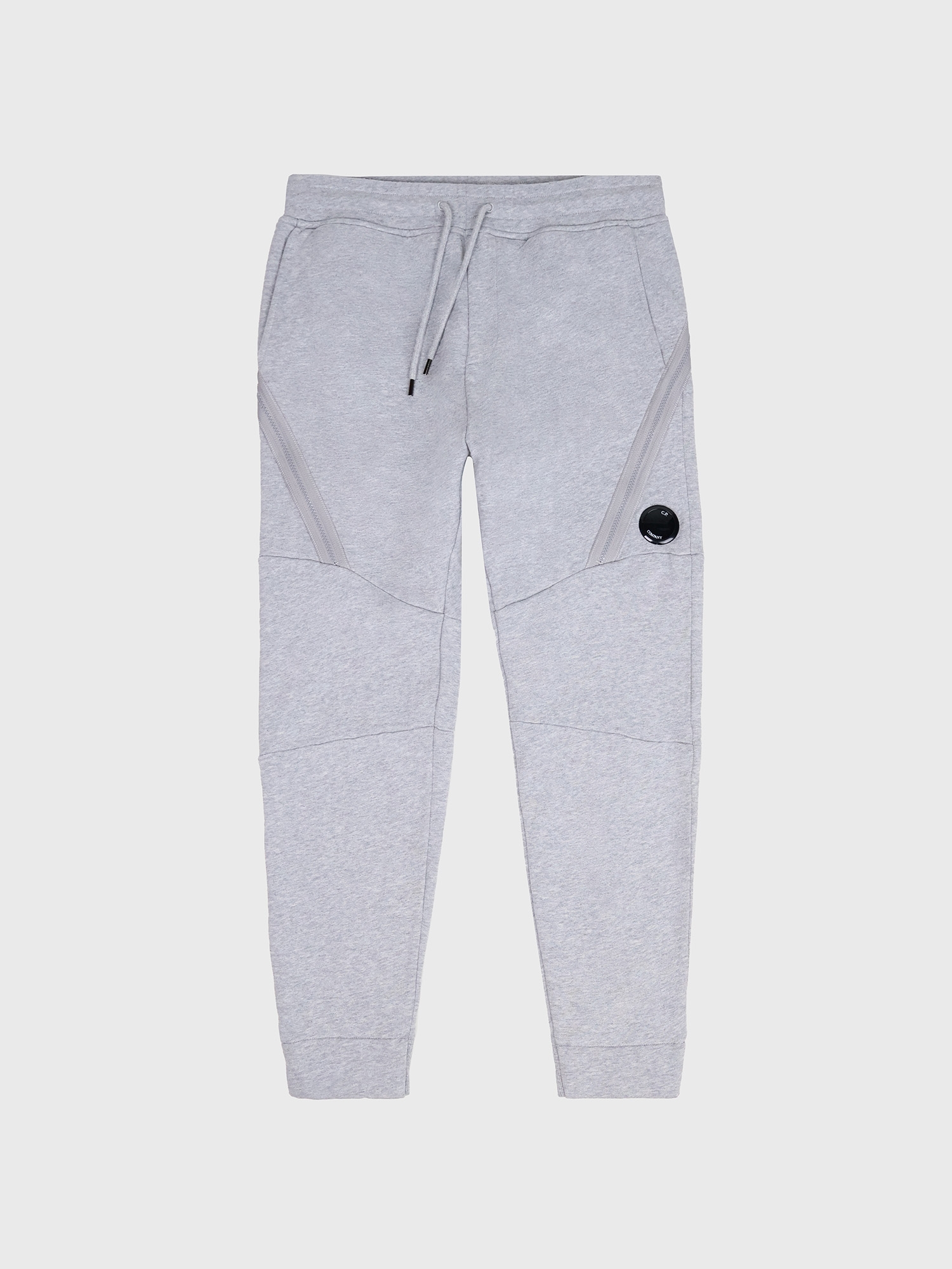 Брюки C.P. Company Diagonal Raised Fleece Zipped Grey