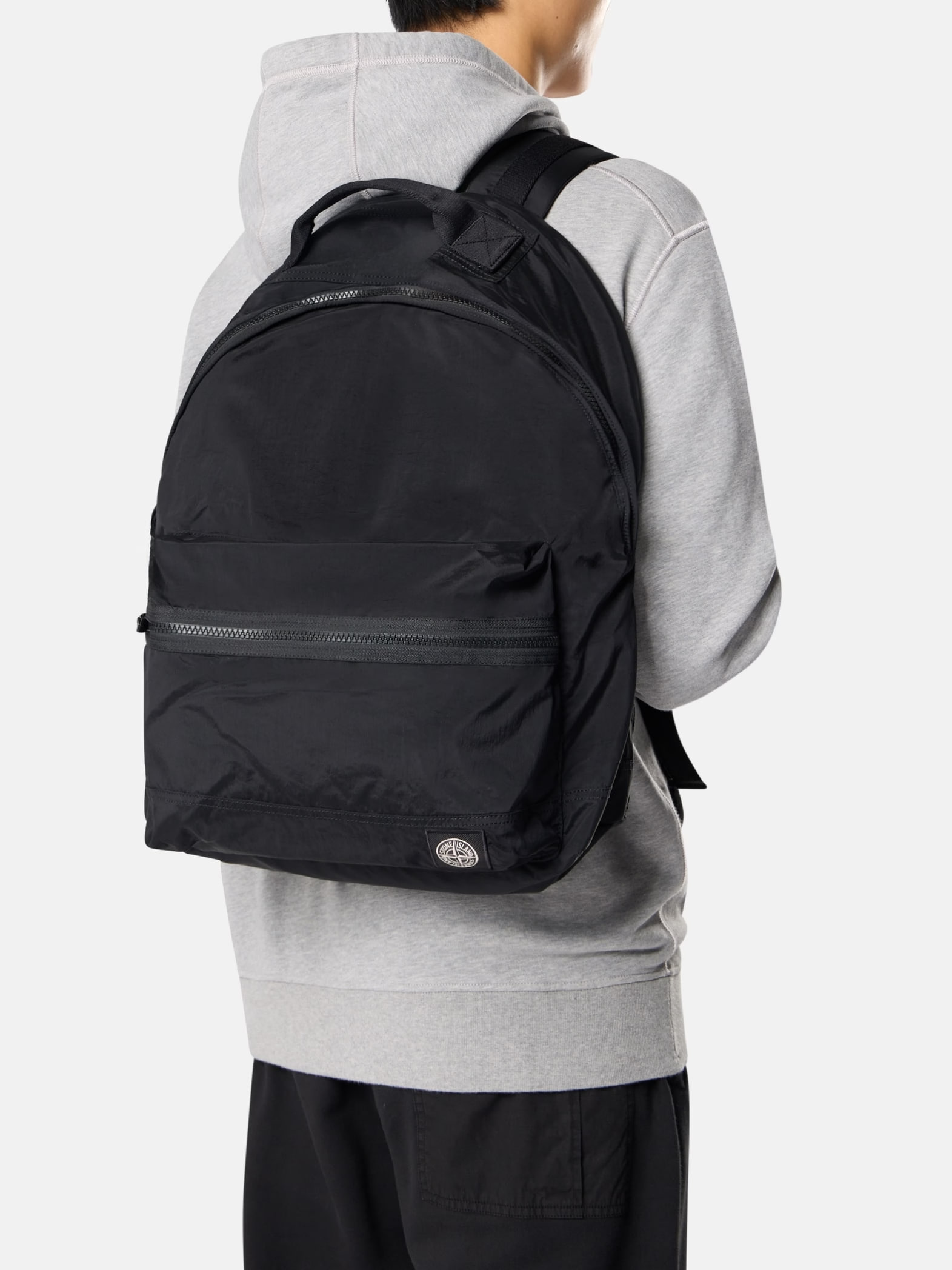 Рюкзак Stone Island 9200016 Coated Nylon Metal In Econyl Black