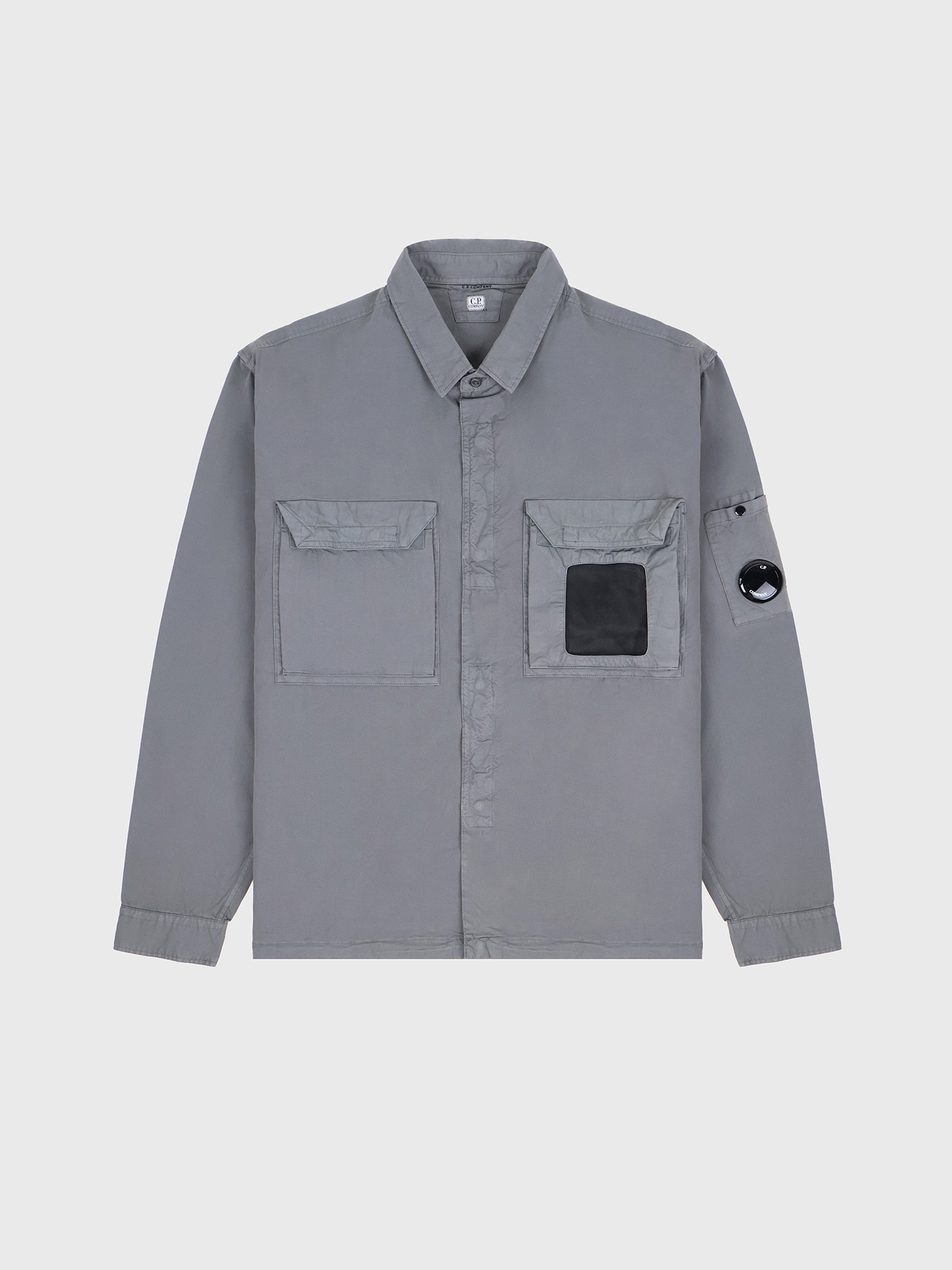 Куртка C.P. Company Organic Cotton Gabardine Overshirt Grey
