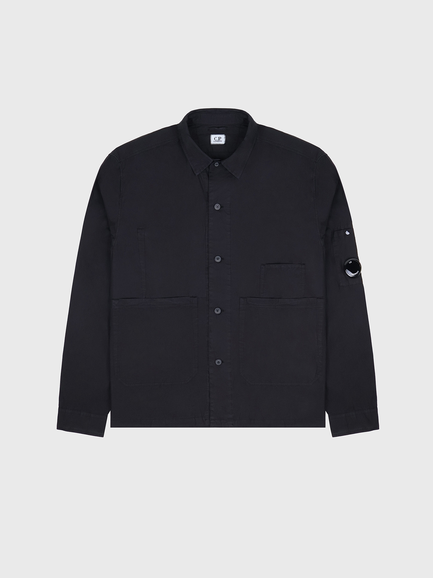 Куртка C.P. Company Arm Lens Overshirt Black