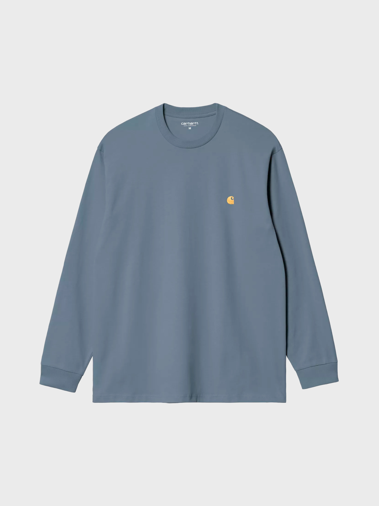 Лонгслив Carhartt WIP Chase Icesheet / Gold