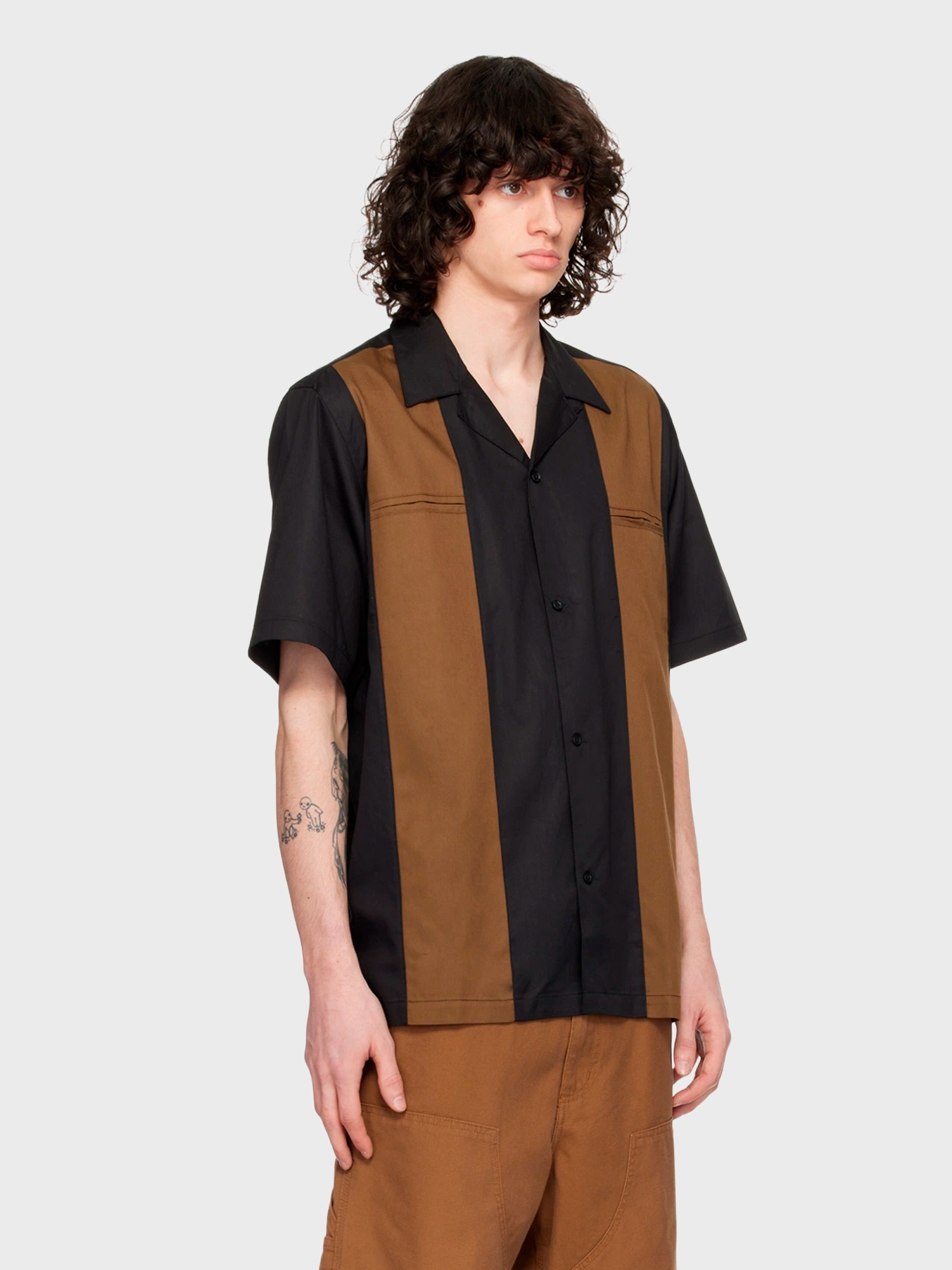 Рубашка Carhartt WIP Durango Shirt Black / Brown